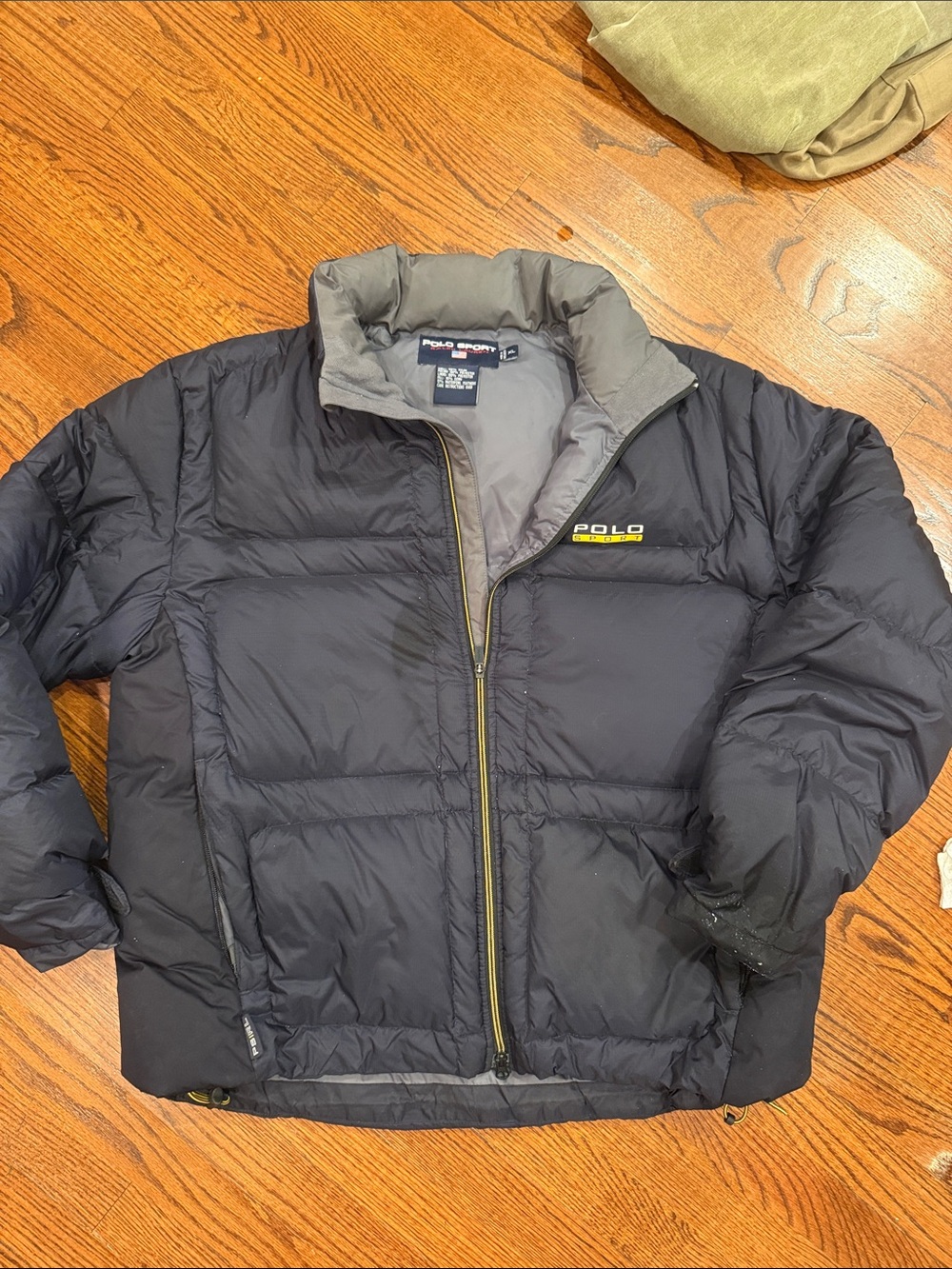 Polo sport by Ralph Lauren Navy gray Puffer Jacket